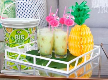 MASTER OF MIXES Margarita Mix label front highlights bulk, ready-to-use product.