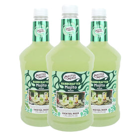Master of Mixes Mojito Drink Mix bottle front, ready-to-use mojito base for quick cocktails.
