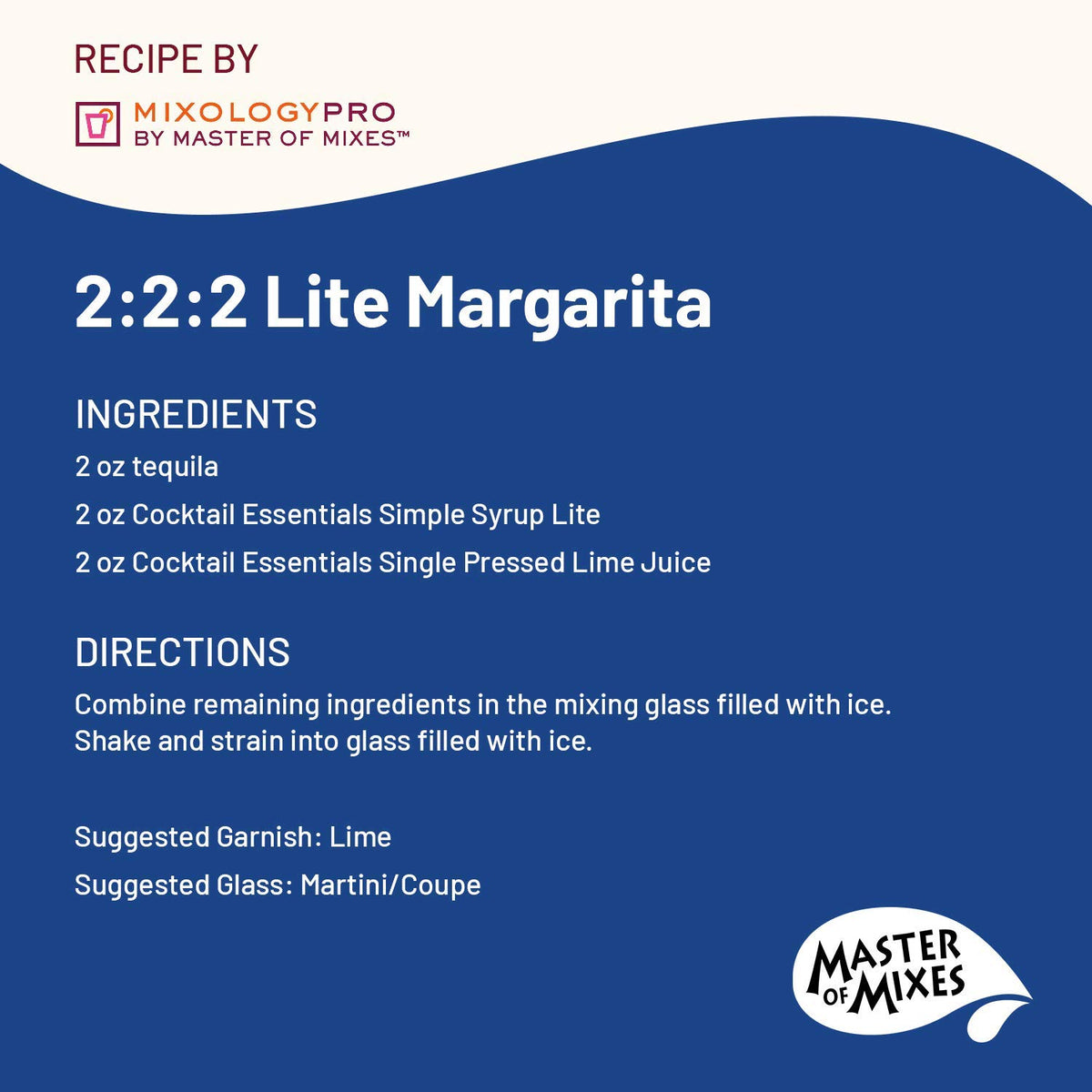 Master of Mixes syrup in kitchen cabinet suggests shelf-stable cocktail sweetness.