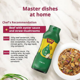 Braised vegetables gain glossy glaze with MASTER Oyster Sauce