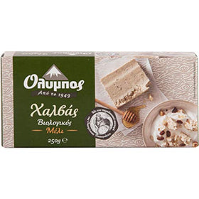 Mastic of Chios Greek Halva with honey 250g close-up shows creamy texture ideal with coffee