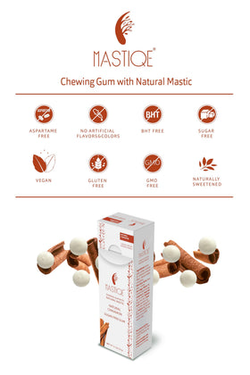Mastiqe aspartame-free gum highlights a healthier-sweetened choice