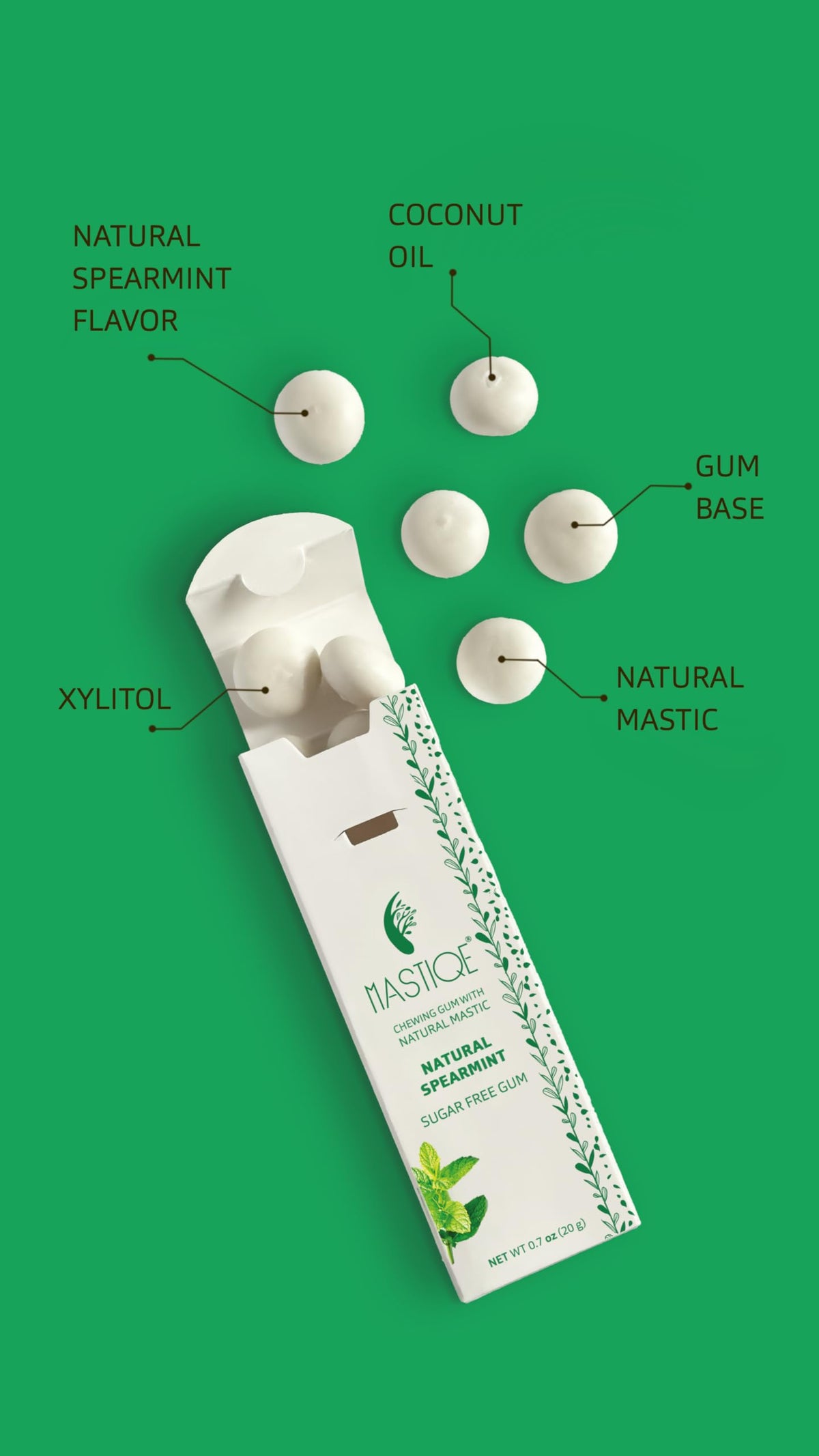 Mastiqe resealable pack demonstrates convenient freshness on the go
