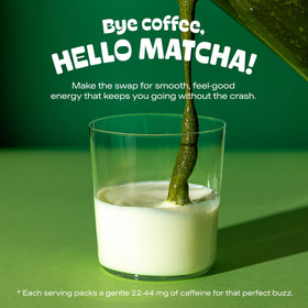 MATCHA DNA farm-to-cup traceability highlights quality in every pour.