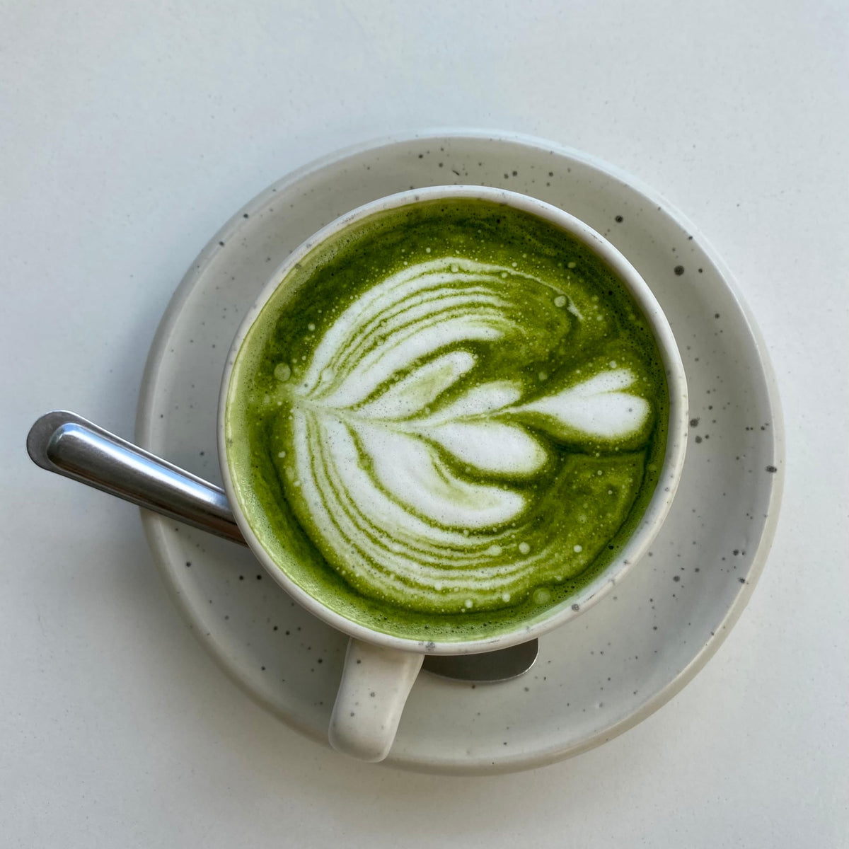 Matcha Kari ceremonial-grade powder offering smooth flavor for traditional whisking.
