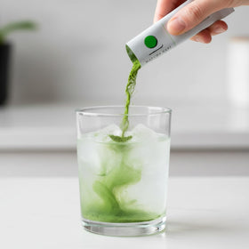 Matcha Kari ceremonial organic label highlights purity for mindful tea.