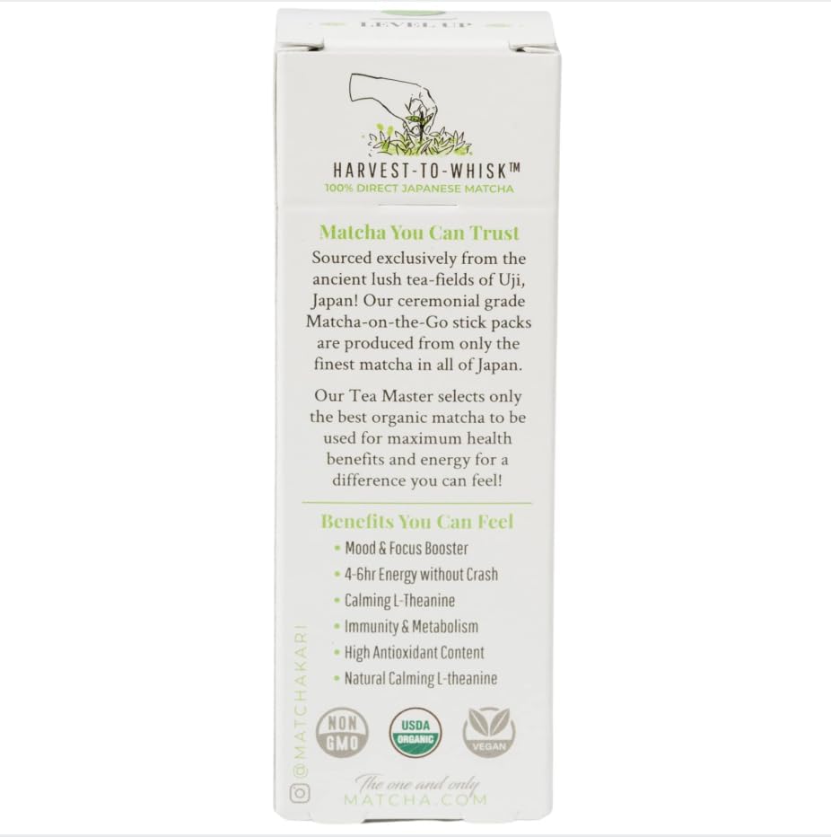 Matcha Kari travel-friendly sticks suit work and trips