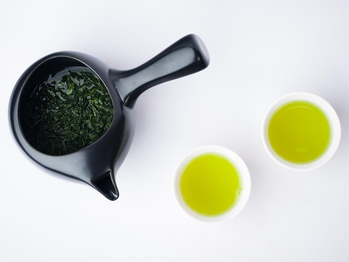 100g packaging label for Matcha Konomi Gyokuro loose leaf.