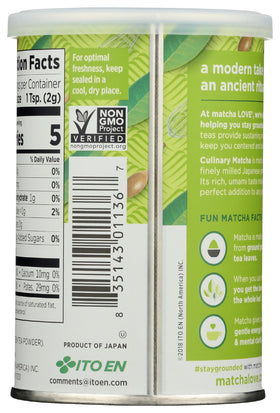 Matcha Love finely milled leaves close-up for everyday use.