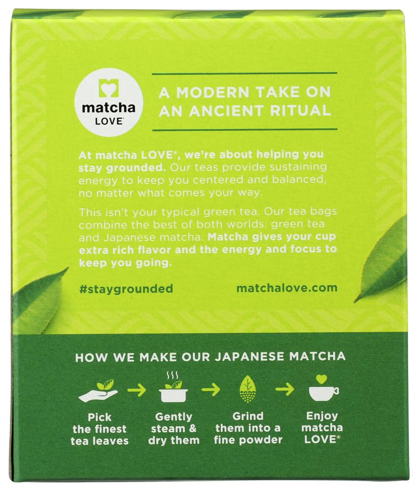 Pack of 2 Matcha Love packaging emphasizes value and convenience