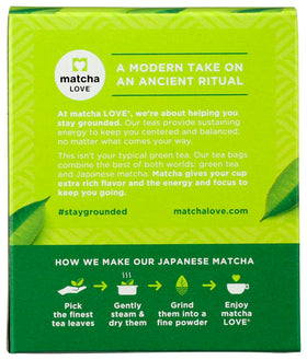 Pack of 2 Matcha Love packaging emphasizes value and convenience