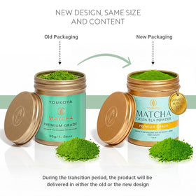 Matcha Moments airtight tin and inner pouch protecting freshness and flavor.