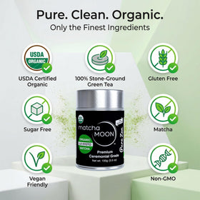Matcha Moon antioxidant-rich green tea powder key health properties