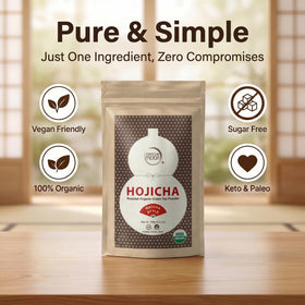 Matcha Moon Hojicha powder ready for baking and culinary experiments.