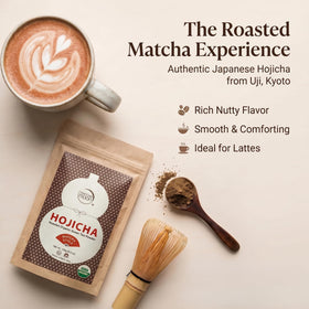 Matcha Moon Hojicha is USDA and JONA certified for purity.