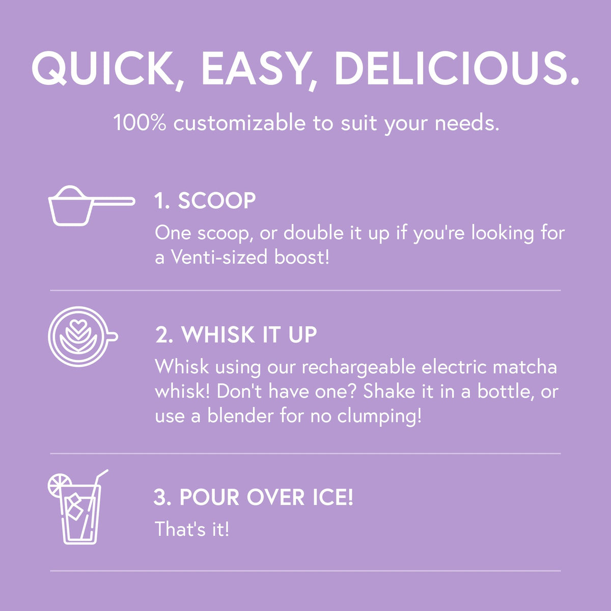 MATCHABAR Epic travel pouch enables quick latte on the go.