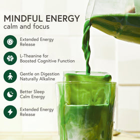 Matchabar matcha powder whisked in a bowl to a smooth, flavorful cup.