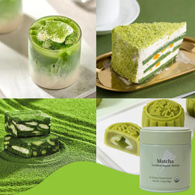 MatchAdmire bamboo bowl with matcha dust highlights premium texture