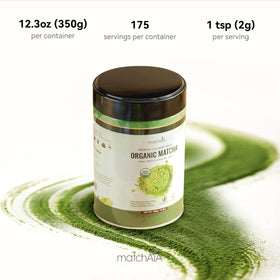 MatchAiA matcha dessert, silky glaze and bright color.