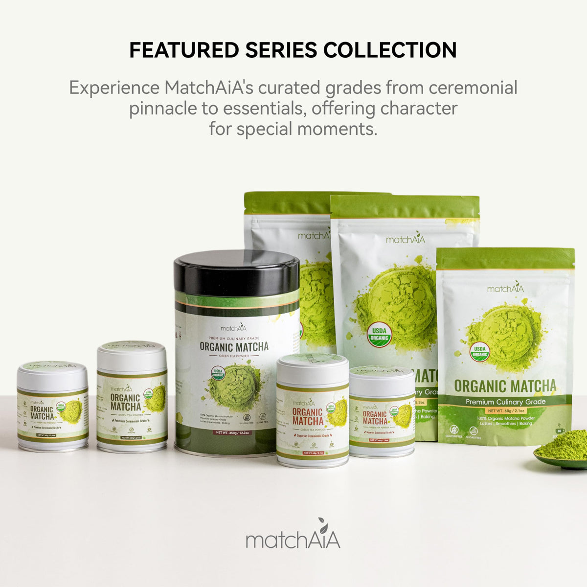 MatchAiA USDA organic seal on packaging signals trusted sourcing.