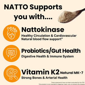 Matcharl natto powder in bowl ideal for soups and stir-fries.