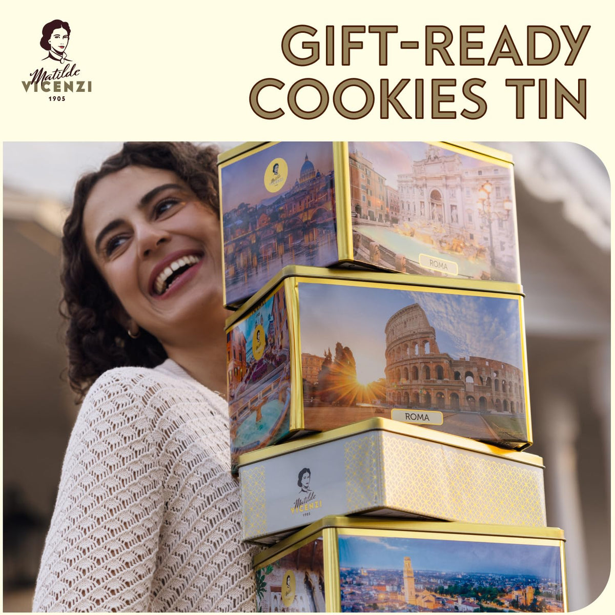 Matilde Vicenzi chocolate chip cookies, crisp texture ideal for gifting or dessert