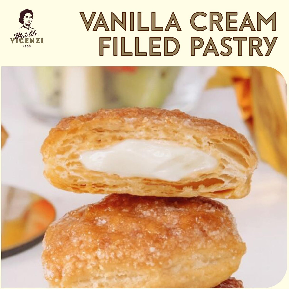 Matilde Vicenzi Italian patisserie heritage emphasizing tradition and premium ingredients.