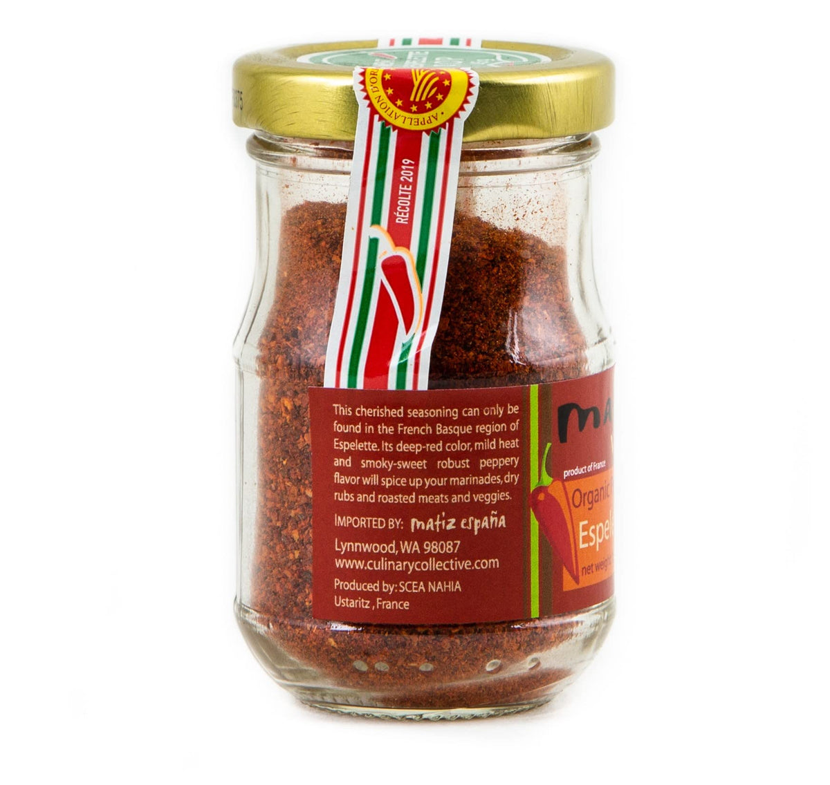 Matiz Espelette pepper on eggs for versatile seasoning