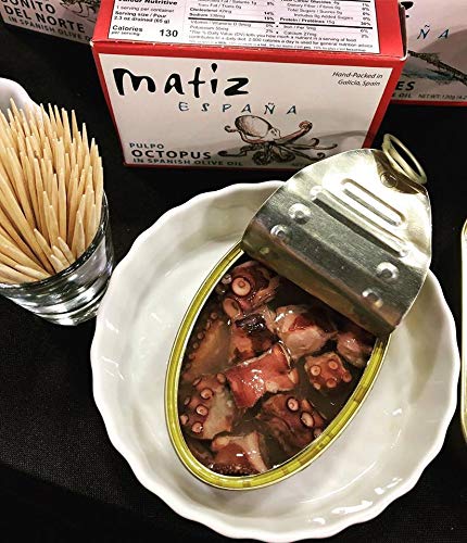 Matiz Pulpo pan sauté ready to heat with paprika and lemon