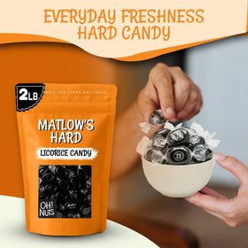 Matlow's licorice bulk bag ready for parties and office breaks.