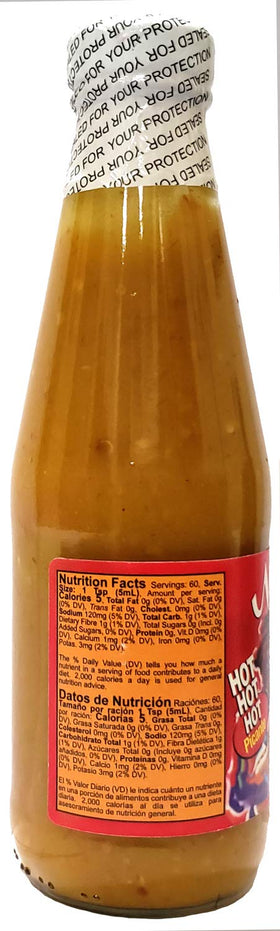 Matouk's Calypso Sauce bottle-pour shows convenient drizzle on meals