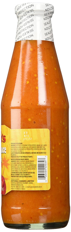 Matouk's hot pepper sauce pours smoothly, perfect for bold finishing touches.