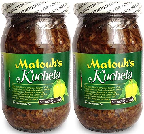 Matouk's KUCHELA two jars on shelf, ideal for pantry staples and everyday use.