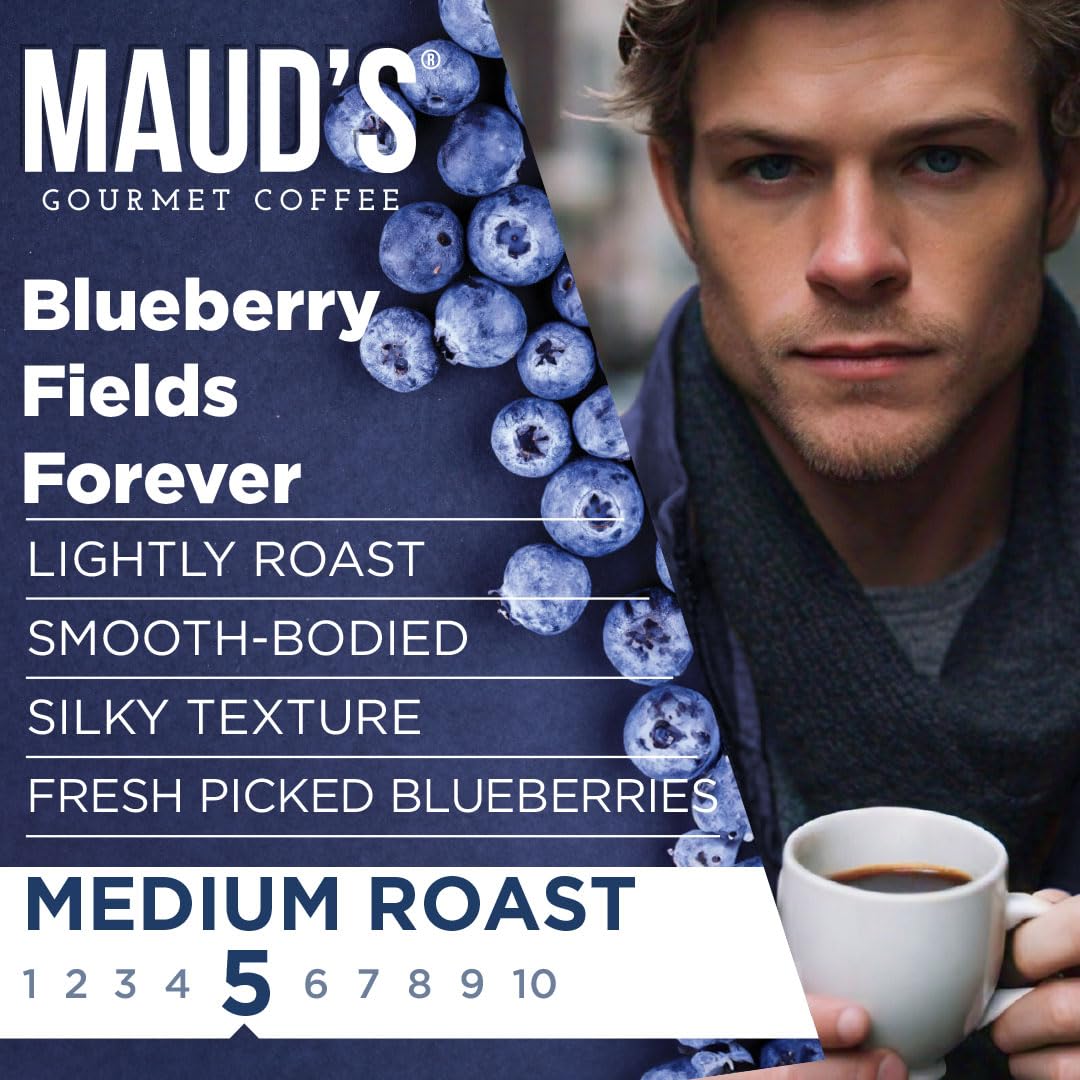 Maud's 100% Arabica beans highlight high quality and a clean cup.