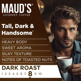 Maud's 100% Arabica beans emphasize ethical sourcing and quality