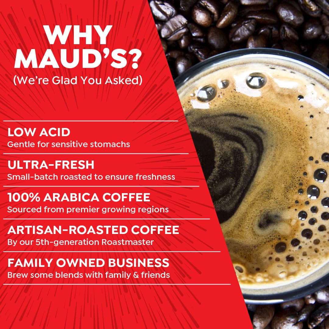 Maud's aroma-filled pod design delivers inviting steam and rich crema quickly
