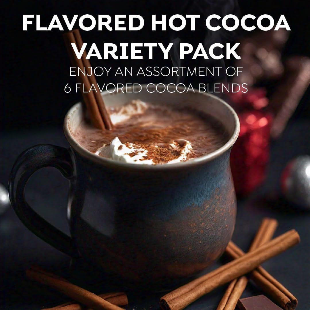Maud's chocolate coconut cocoa pod brewing in a mug for tropical aroma.