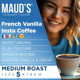 Maud's vanilla aroma close-up hints at creamy flavor.