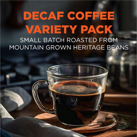 Maud's Decaf Salted Caramel pods delivering rich flavor without caffeine.