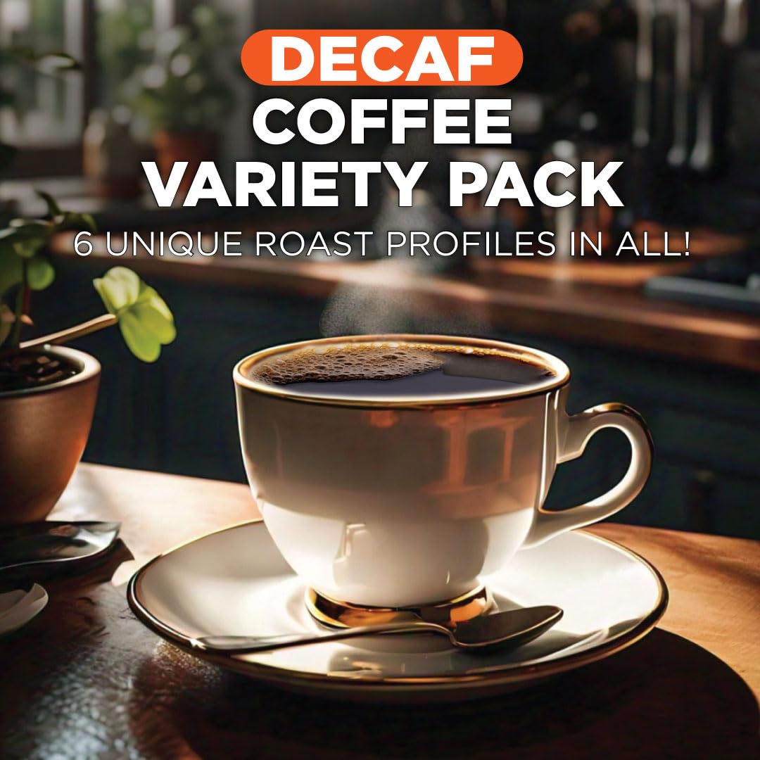 Maud's Decaf Tall & Dark & Handsome pods for a bold, caffeine-free cup