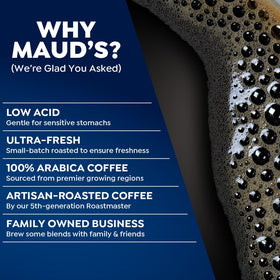 Maud's Decaf World's Strongest pods offer a robust decaf flavor