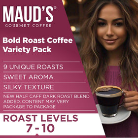 Maud's Double Caff pod delivers smooth body and caffeine lift for busy days.