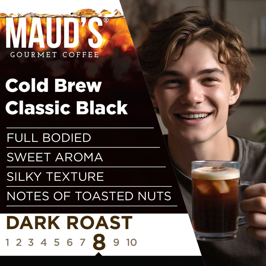 Maud's eco-friendly recyclable pods support sustainable coffee routines.