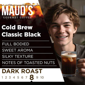 Maud's eco-friendly recyclable pods support sustainable coffee routines.