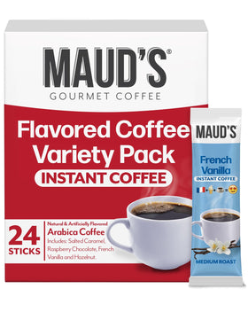 Maud's Hazelnut flavor packets evoke warm aroma in coffee