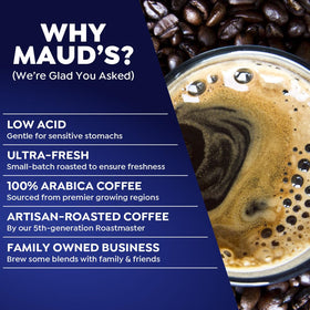 Maud's Keurig-compatible pod fits most single-serve brewers.