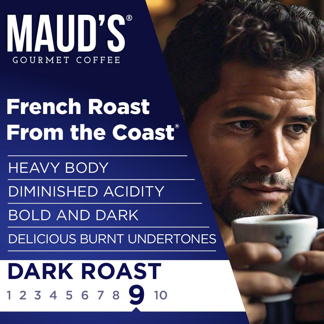 Maud's Keurig-compatible coffee pods ensure easy use with most single-serve machines.