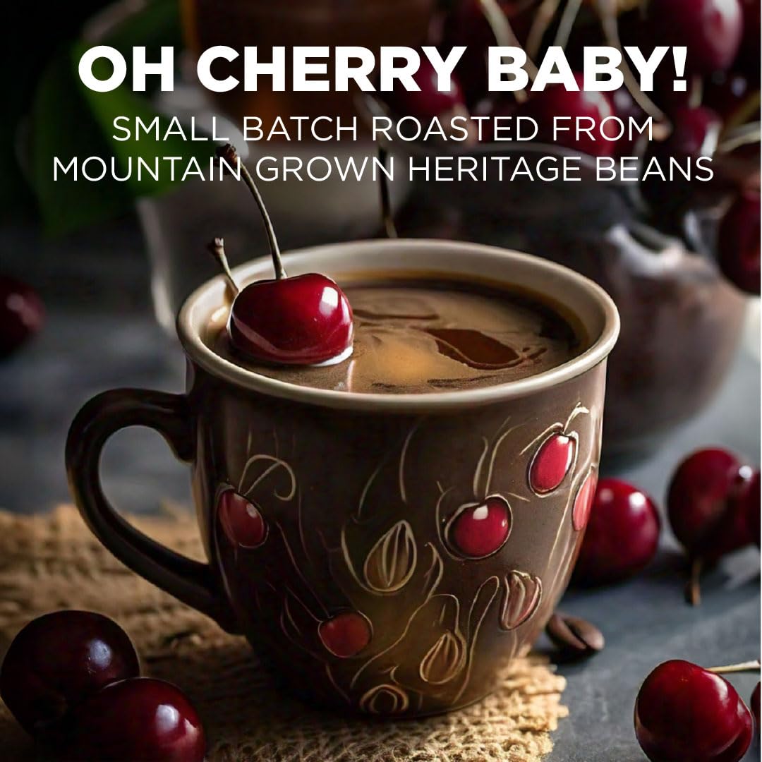 Maud's Oh Cherry Baby pods showcase fruity aroma for easy, flavorful mornings