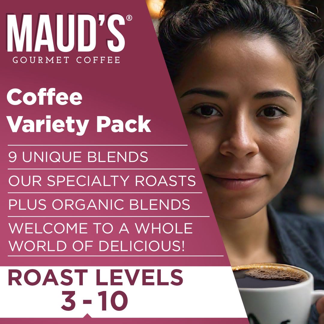 Maud's Dreamy Creamy Salted Caramel pods for a smooth, sweet cup.