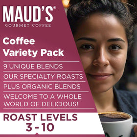 Maud's Dreamy Creamy Salted Caramel pods for a smooth, sweet cup.